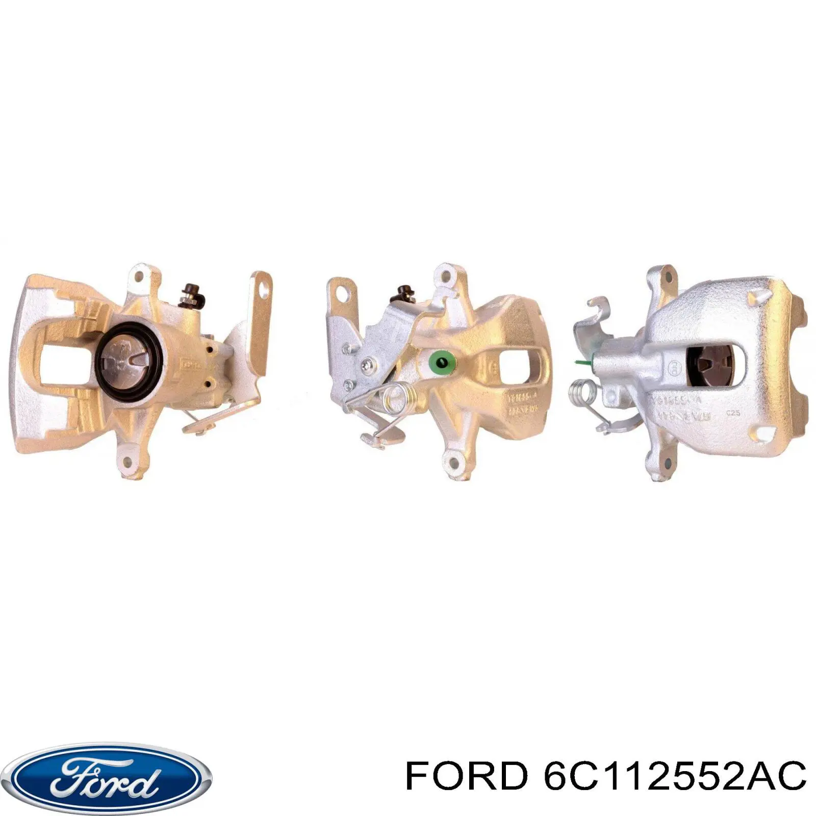 Купити 6C112552AC Ford Супорт задній правий