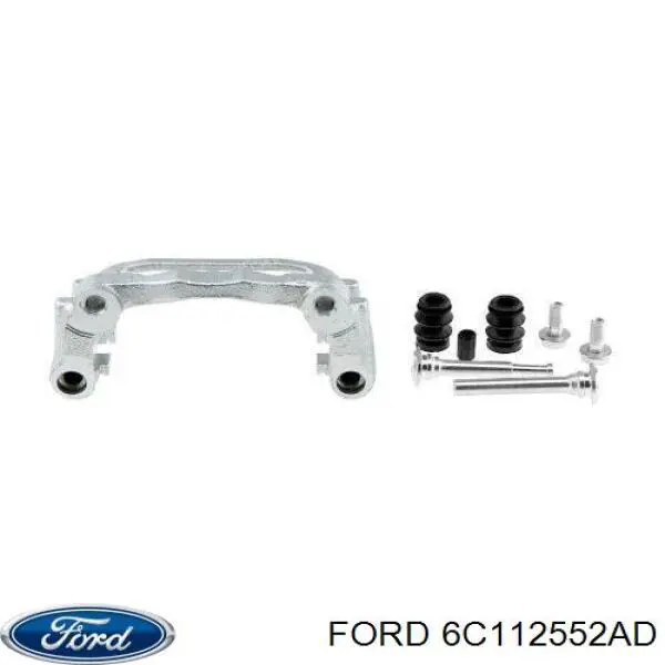 Супорт гальмівний задній правий Ford 6C112552AD ціна, від 76.91 USD
