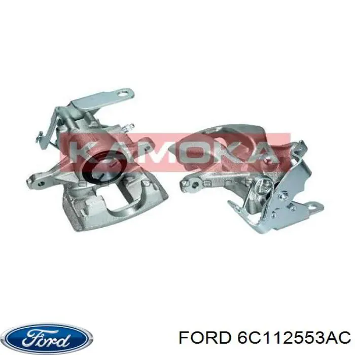 Задній гальмівний супорт лівий Ford 6C112553AC