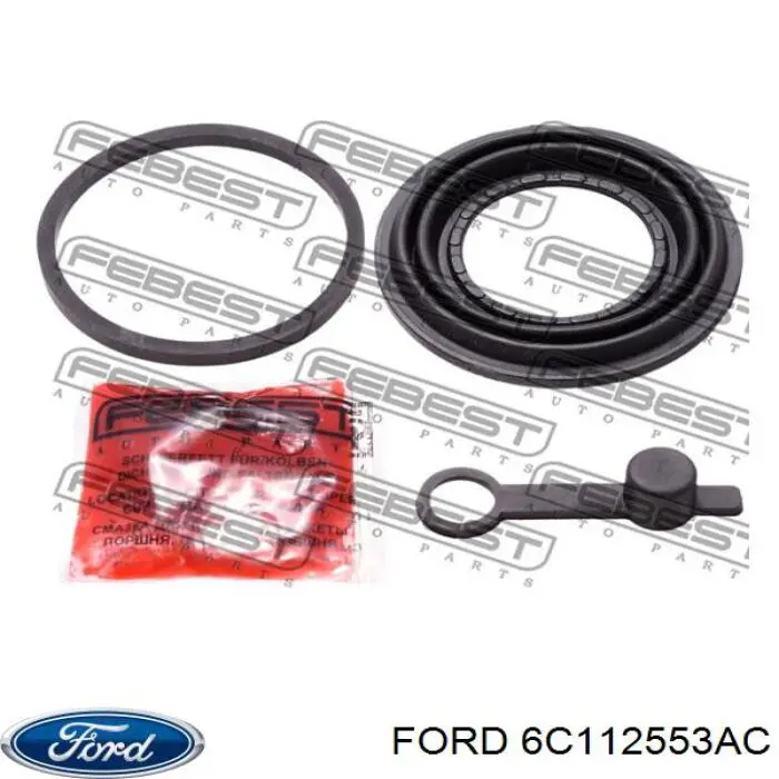 Купити 6C112553AC Ford Супорт задній лівий