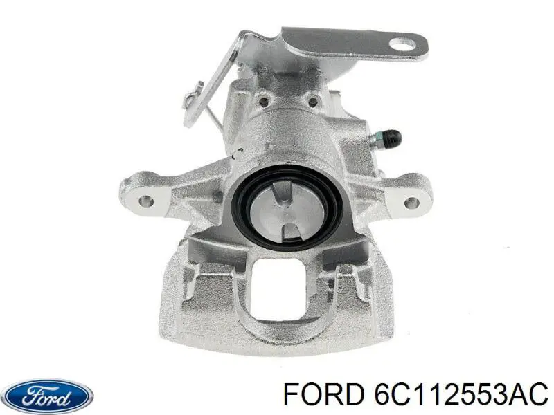 6C112553AC Ford Супорт гальмівний задній лівий