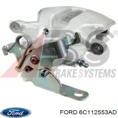 Купити 6C112553AD Ford Супорт задній лівий