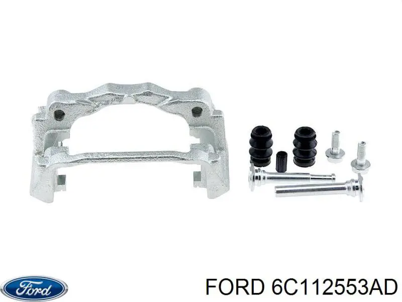 Супорт гальмівний задній лівий Ford 6C112553AD ціна, від 73.80 USD