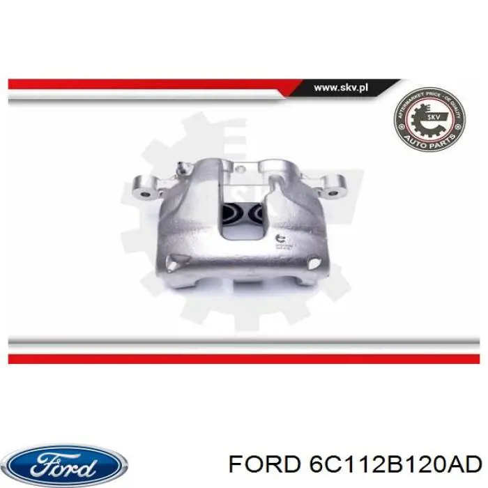 Супорт гальмівний, передній, правий Ford 6C112B120AD