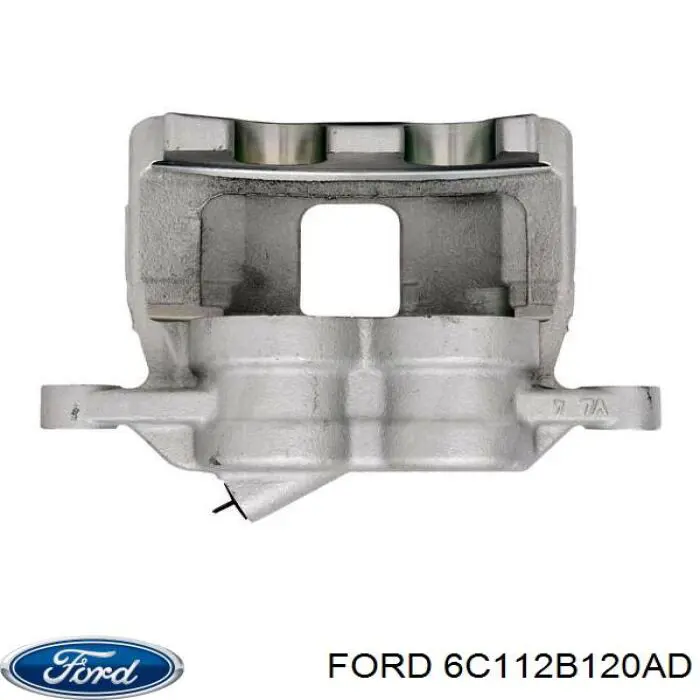 6C112B120AD Ford Супорт гальмівний передній правий