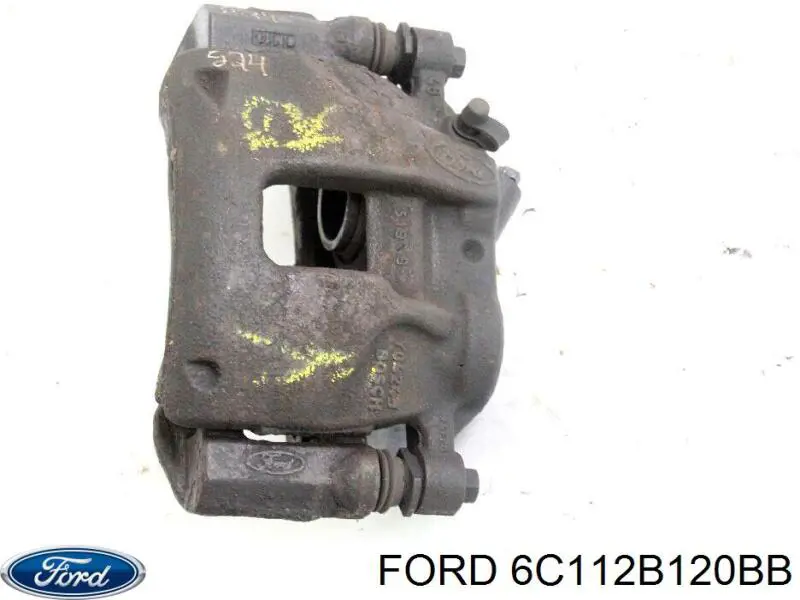 Купити 6C112B120BB Ford Супорт гальмівний передній правий