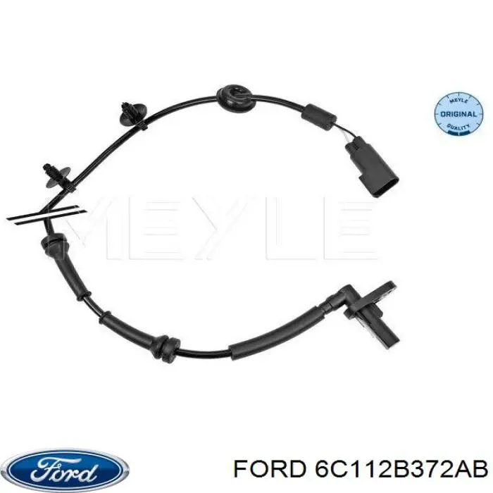 Купити 6C112B372AB Ford Датчик АБС (ABS) передній