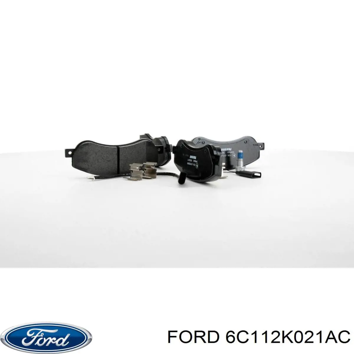 Передні тормозні колодки 6C112K021AC Ford