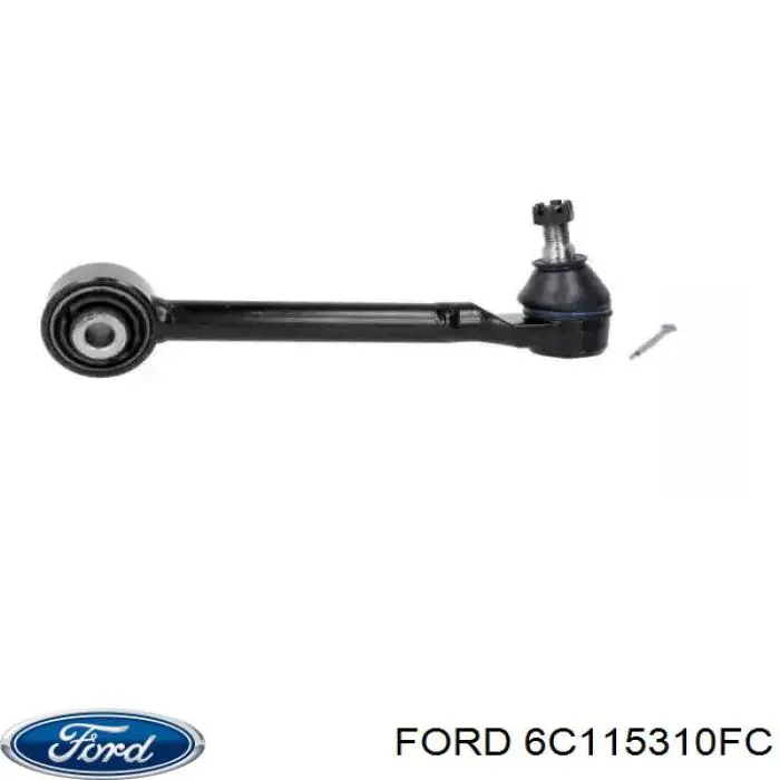 6C115310FC Ford Пружина амортизатора передняя