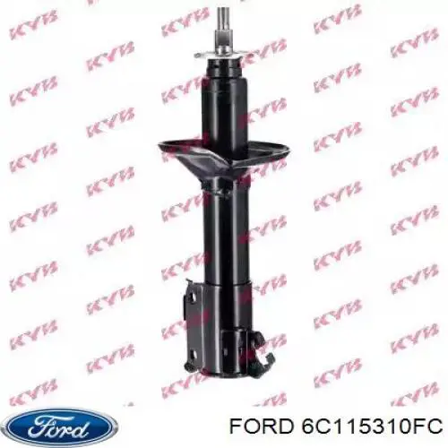 Пружина передня Ford 6C115310FC ціна, від 31.79 USD