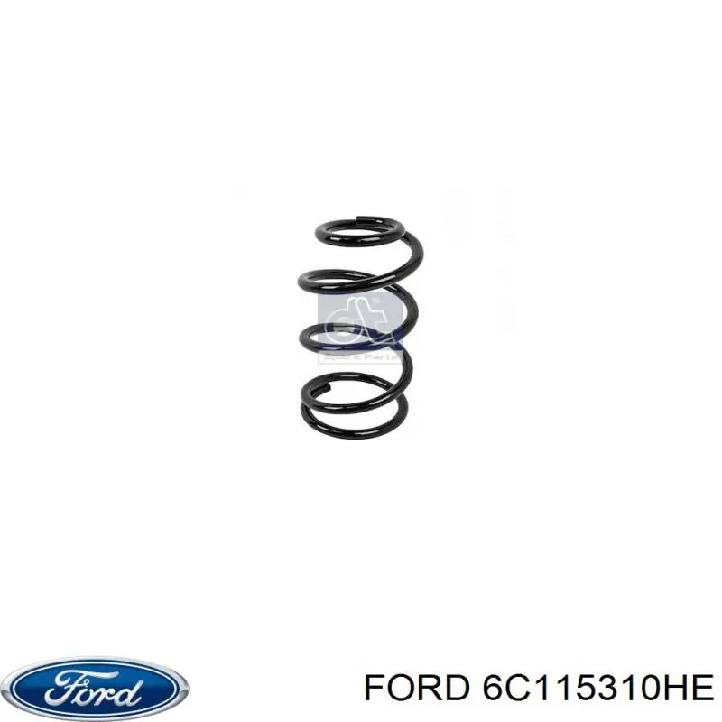 Пружина передня Ford 6C115310HE ціна, від 61.32 USD