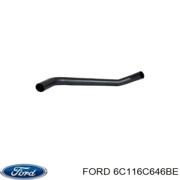 Купити 6C116C646BE Ford Шланг/патрубок интеркуллера