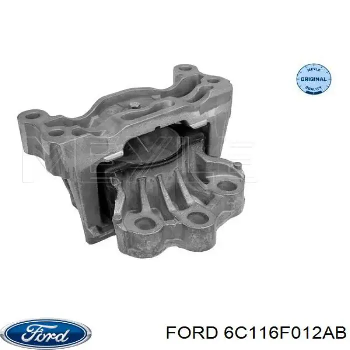 Права подушка двигуна Ford 6C116F012AB ціна, від 62.64 USD