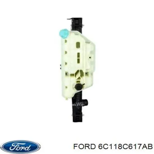 Купити 6C118C617AB Ford Муфта вязкостная системи охолодження