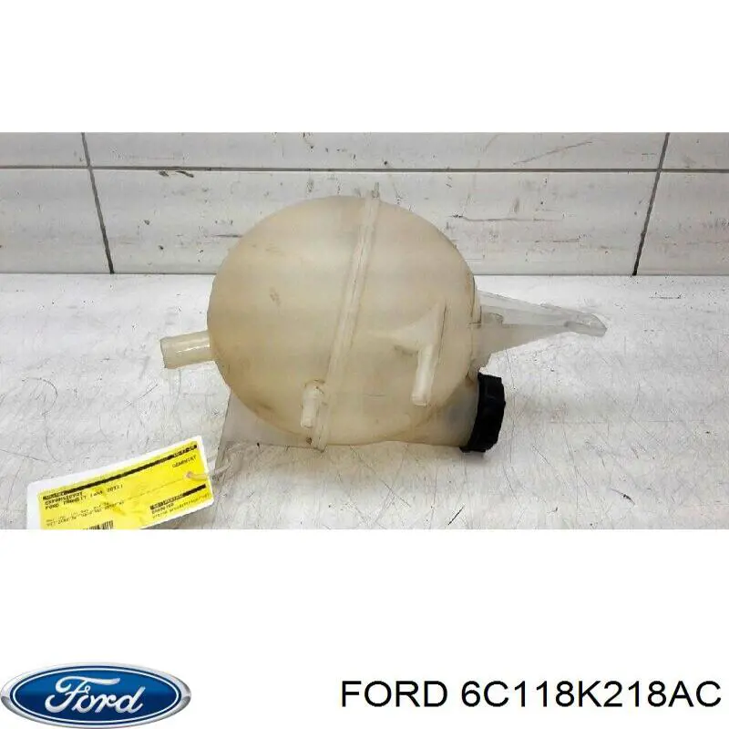 Бачок системи охолодження двигуна розширювальний Ford 6C118K218AC ціна, від 21.76 USD