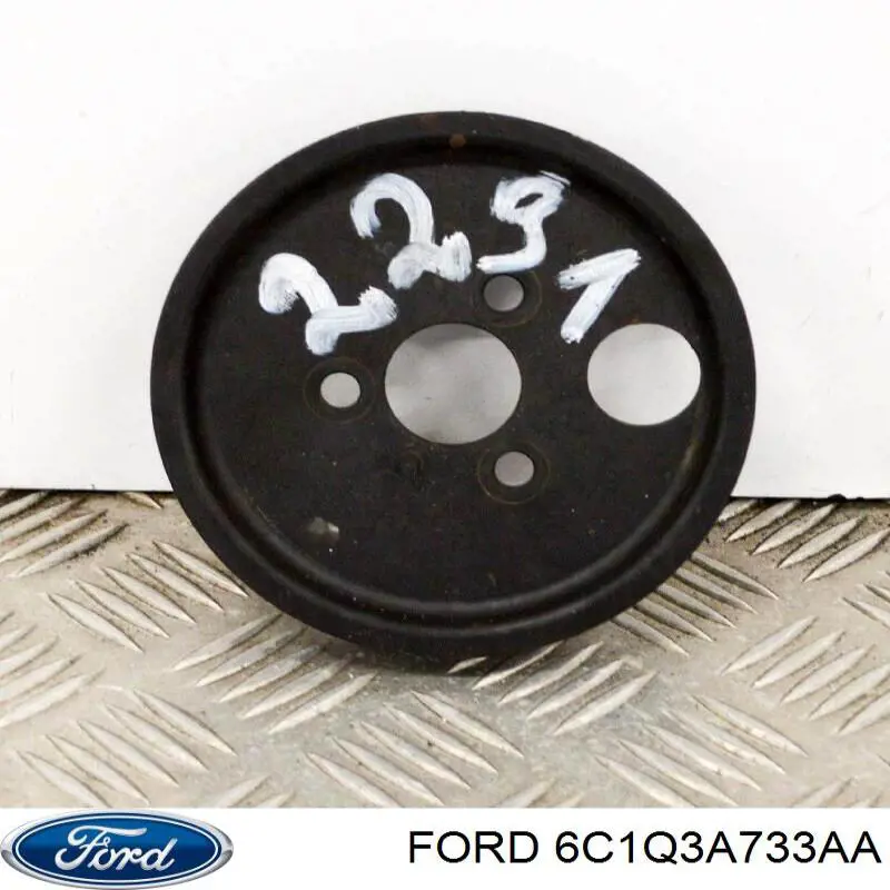 Шків насосу гідропідсилювача керма (ГПК) Ford 6C1Q3A733AA ціна, від 20.35 USD