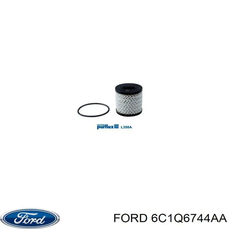 Масляний фільтр двигуна Ford 6C1Q6744AA ціна, від 5.81 USD