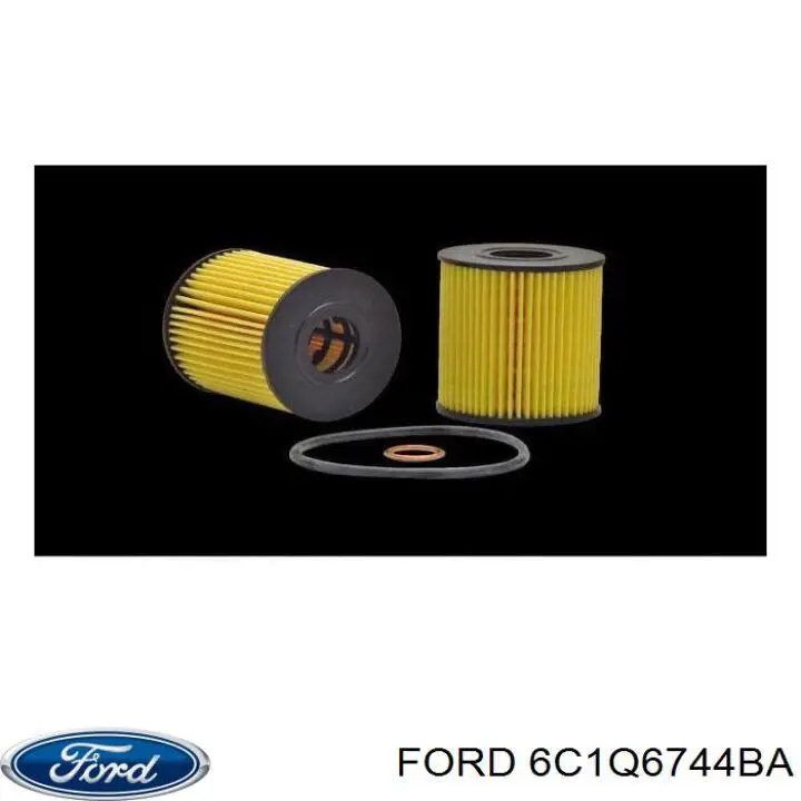 6C1Q6744BA Ford Фільтр масла