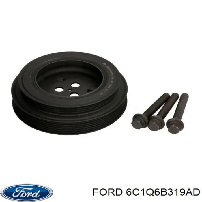 Шків колінвала (демпфер ) Ford 6C1Q6B319AD ціна, від 66.87 USD