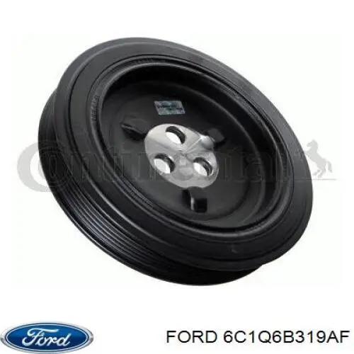 Шків колінвала (демпфер ) Ford 6C1Q6B319AF ціна, від 78.48 USD