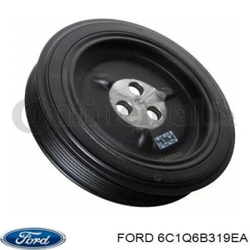 Купити 6C1Q6B319EA Ford Шків колінчастого вала