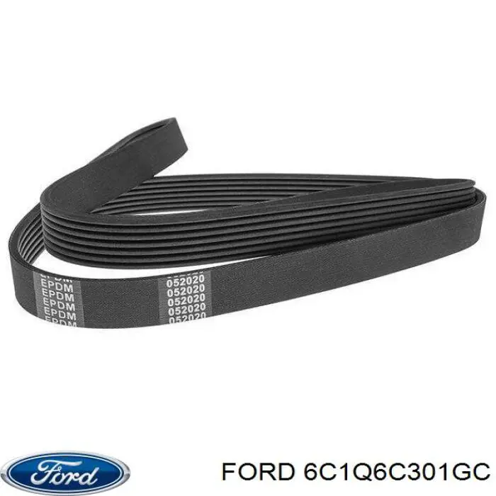 Клиновий ремінь Ford 6C1Q6C301GC ціна, від 27.81 USD