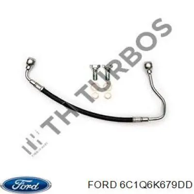 Трубка/шланг подачі масла до турбіни Ford 6C1Q6K679DD ціна, від 36.19 USD