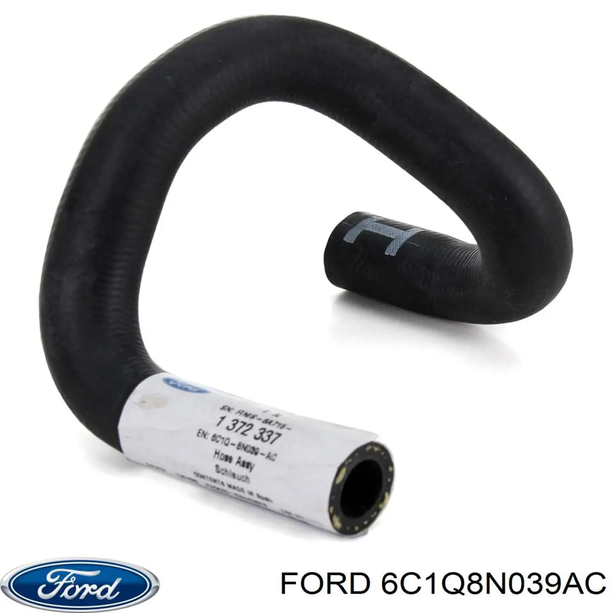 Купити 6C1Q8N039AC Ford Шланг/патрубок водяного насосу, приймальний