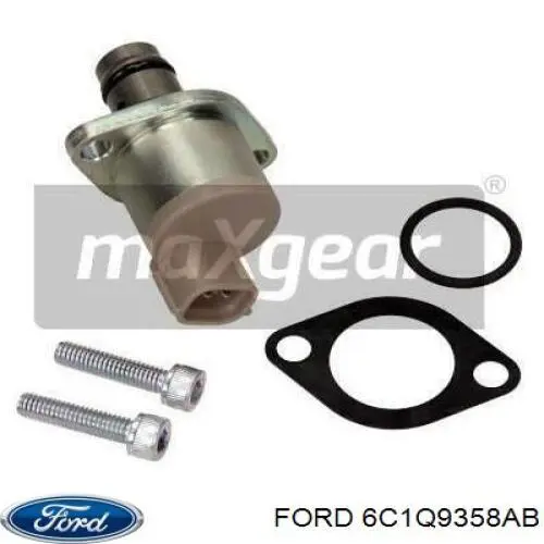 Клапан регулювання тиску палива Ford 6C1Q9358AB ціна, від 76.92 USD