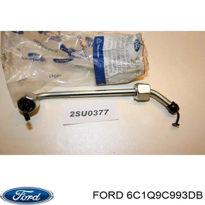 6C1Q9C993DB Ford трубка паливна форсунки 4-го циліндру