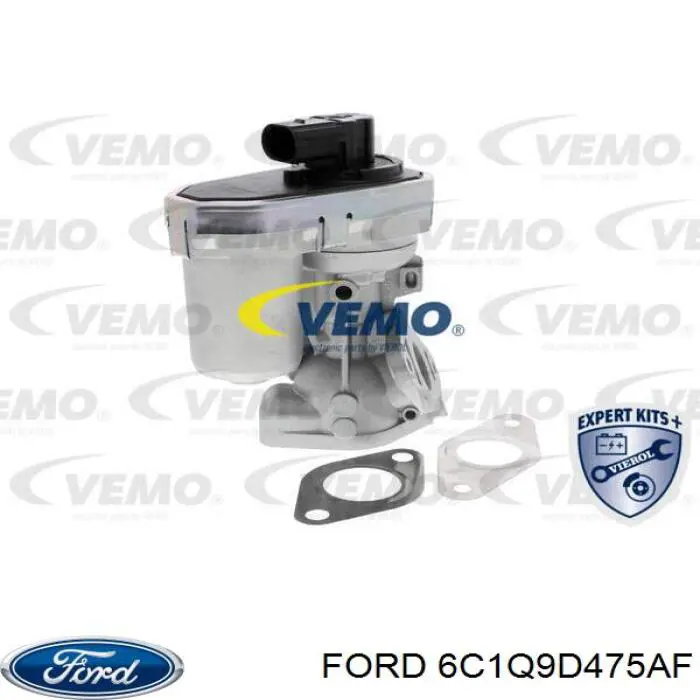 Клапан ЄГР 6C1Q9D475AF Ford