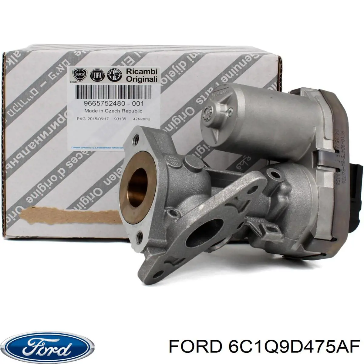 Клапан EGR рециркуляції газів Ford 6C1Q9D475AF