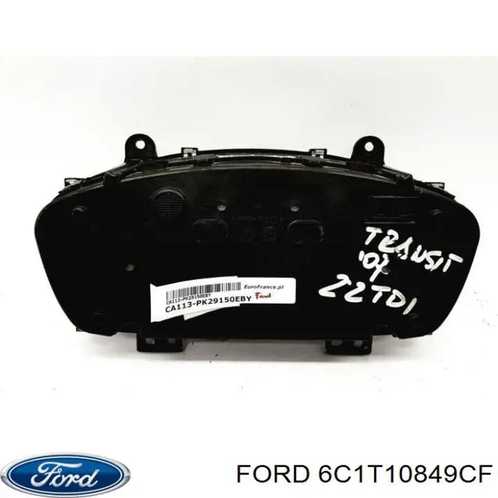 6C1T10849CF Ford Щиток приладів додатковий