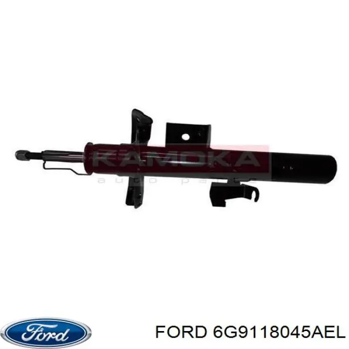 Амортизатора передній лівий 6G9118045AEL Ford