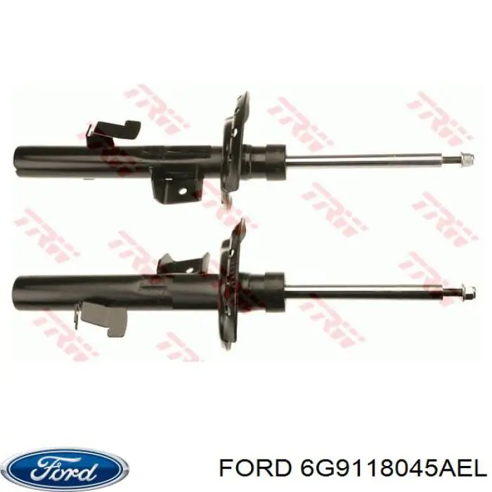Амортизатор передньої підвіски, лівий Ford 6G9118045AEL ціна, від 75.07 USD