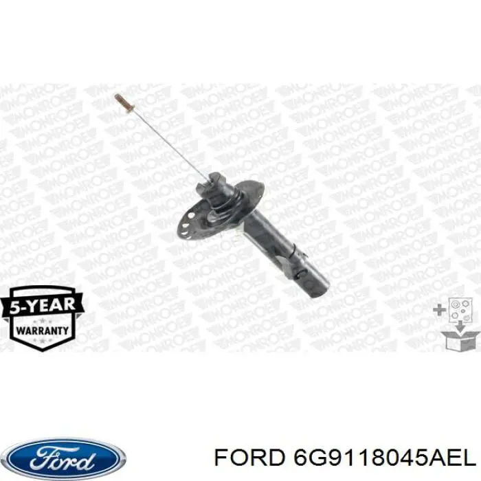Купити 6G9118045AEL Ford Амортизатора передній лівий