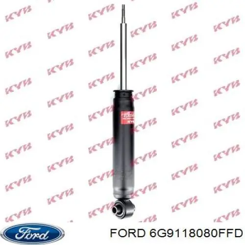 Амортизатор задній Ford 6G9118080FFD ціна, від 47.89 USD