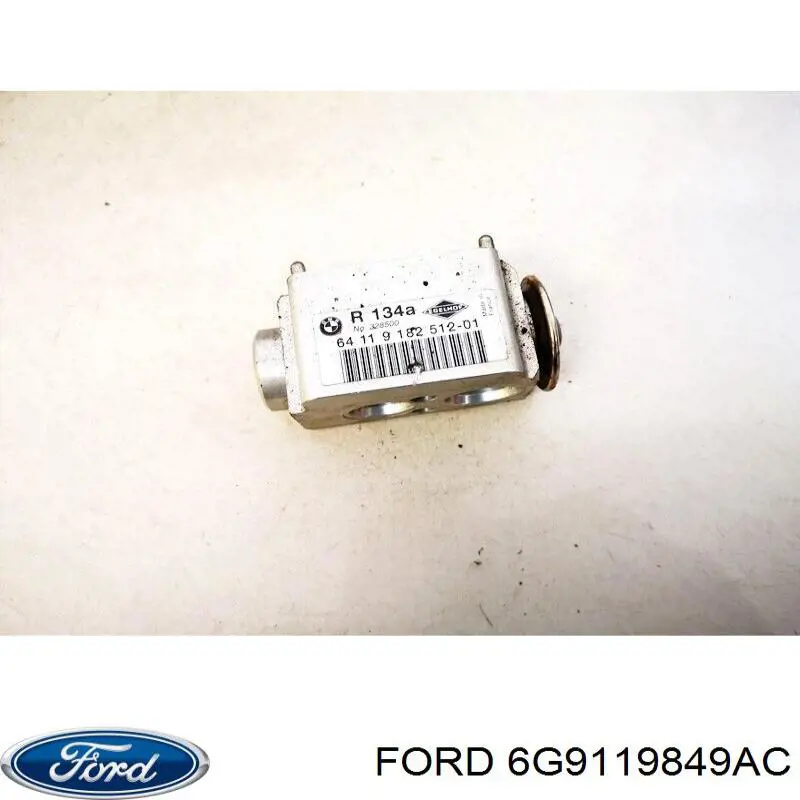 Купити 6G9119849AC Ford Клапан компресора кондиціонера