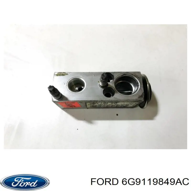 6G9119849AC Ford клапан компресора кондиціонера
