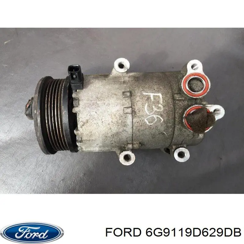 Компресор кондиціонера 6G9119D629DB Ford