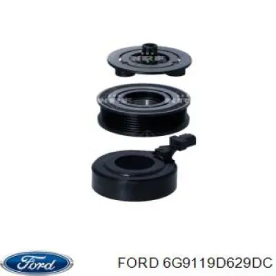 Компресор кондиціонера 6G9119D629DC Ford