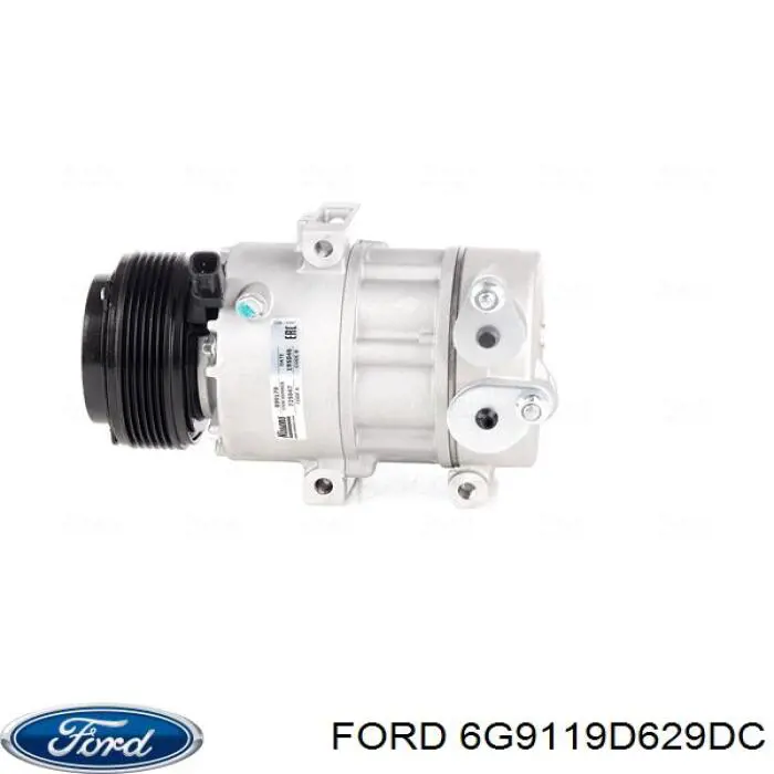 Компресор кондиціонера 6G9119D629DC Ford