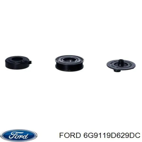 Купити 6G9119D629DC Ford Компресор кліматичної установки