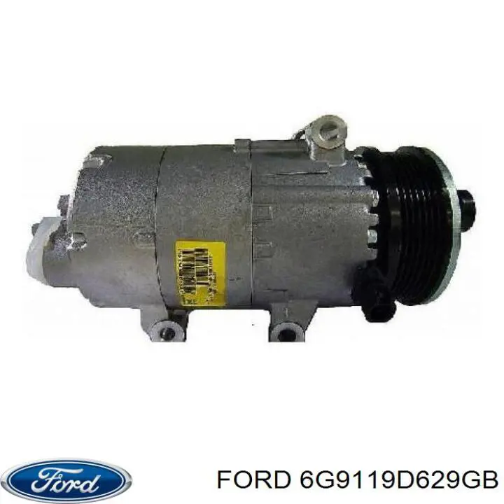 Компресор кондиціонера 6G9119D629GB Ford