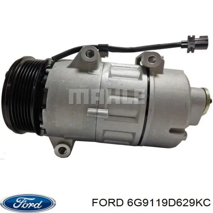 Компресор кондиціонера 6G9119D629KC Ford