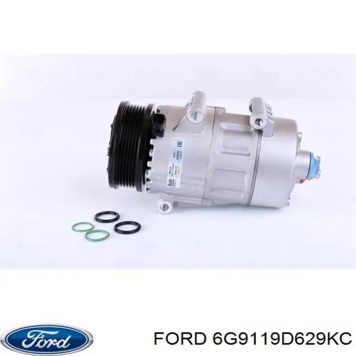 Купити 6G9119D629KC Ford Компресор кліматичної установки