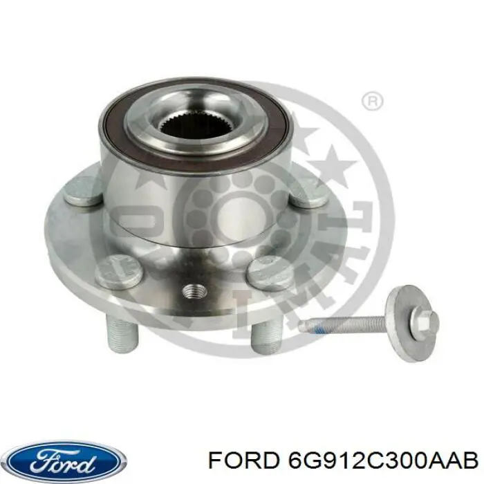 Купити 6G912C300AAB Ford Маточини передніх коліс
