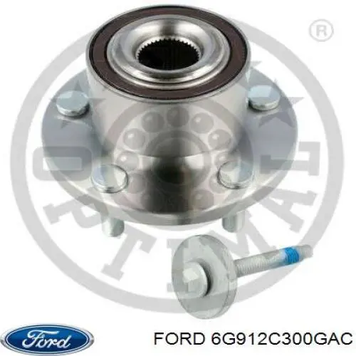 Маточина колеса передня Ford 6G912C300GAC ціна, від 47.86 USD