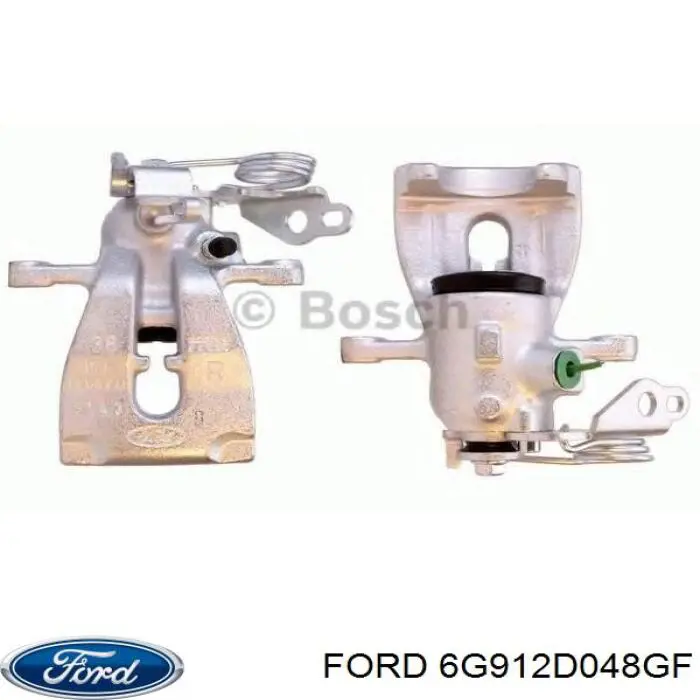 Супорт гальмівний задній правий Ford 6G912D048GF ціна, від 50.62 USD