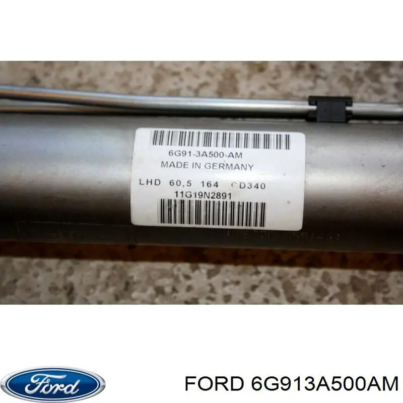 Купити 6G913A500AM Ford Рульова рейка